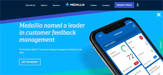 Medallia - the enterprise feedback management software-min