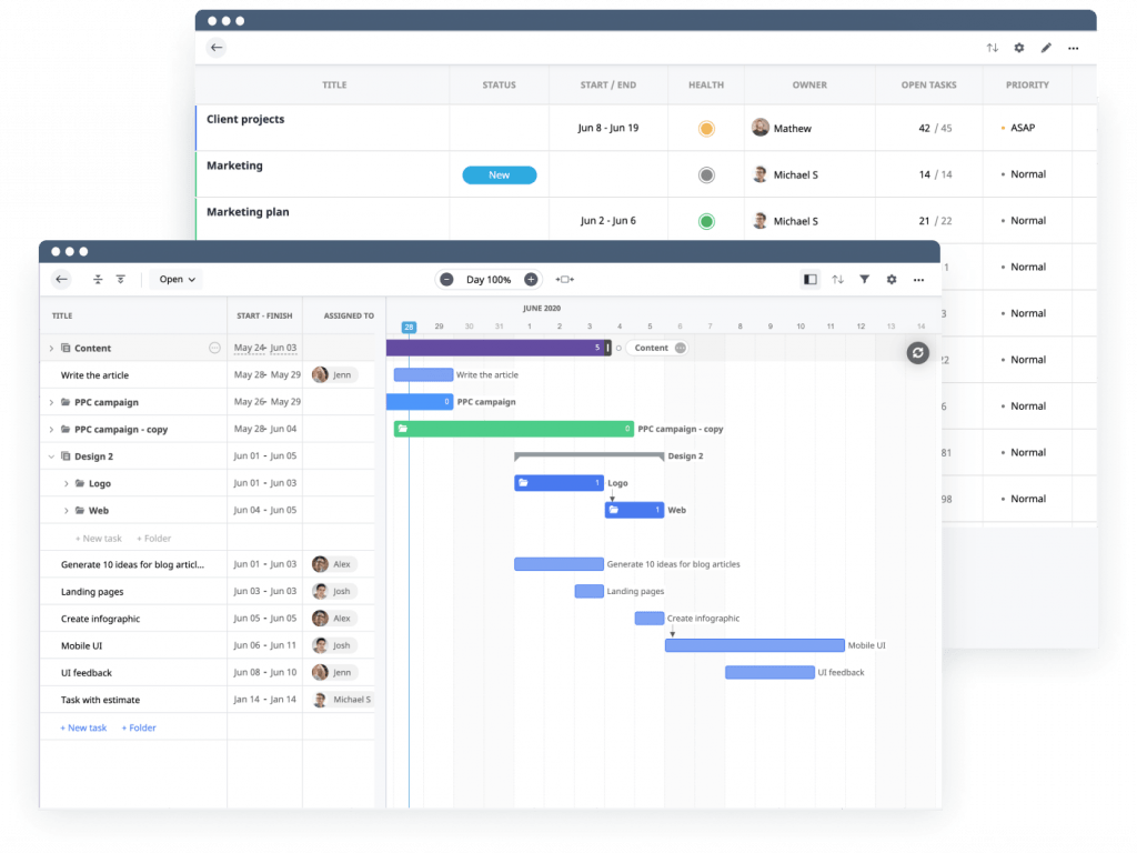 Product planning feature overview