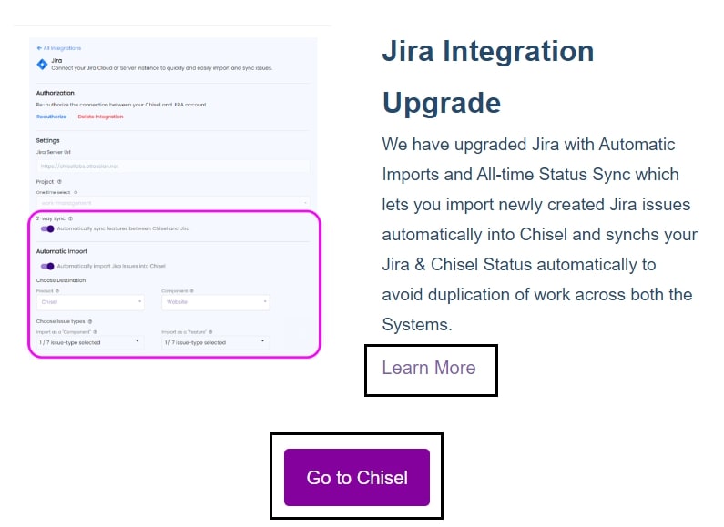 CTA and learning more options toward the end of your email help your customers better understand new features.