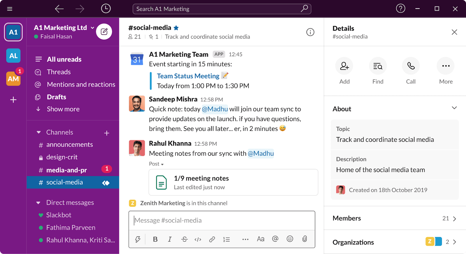 Seamless Communication with Slack